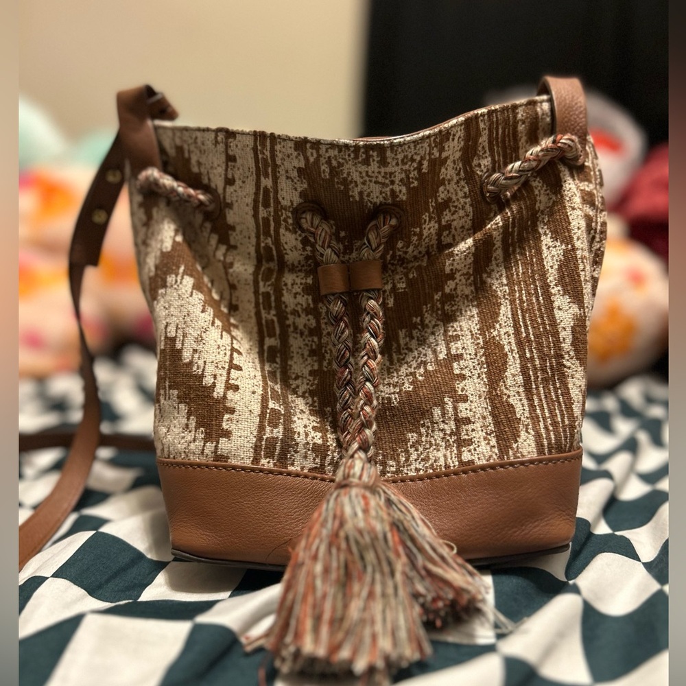 Lucky Brand leather crossbody bag